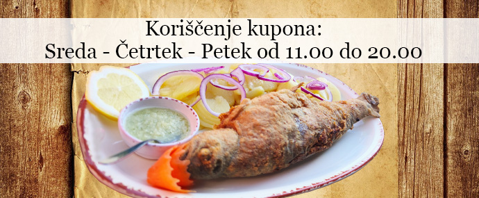 Zelena dolina: ocvrta postrv s krompirjevo solato - Kuponko.si