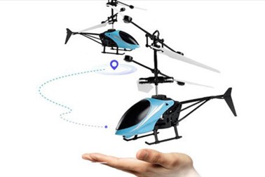 leteči helikopter Drony, ki sledi gestam rok