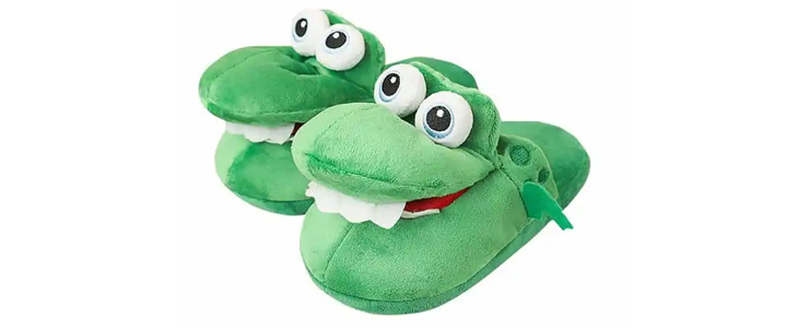 Topli zabavni copati CrocodileSlippers - Kuponko.si