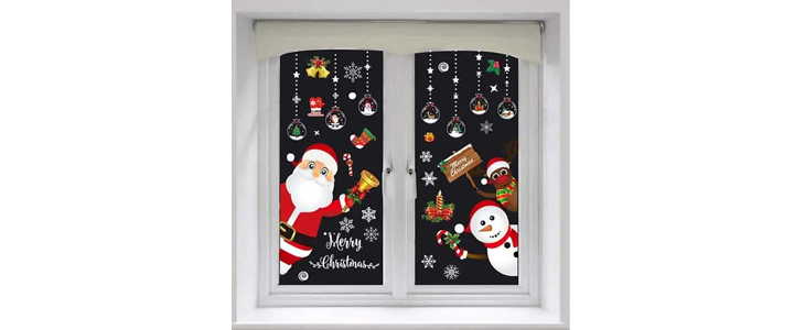 Čudovite božične nalepke za okna WindowStickers - Kuponko.si