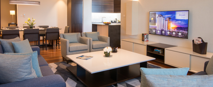 Oddih v Sarajevu - apartma Bosmal Arjaan by Rotana - Kuponko.si