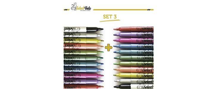 set 24 akrilnih flomastrov SelectBeto - Kuponko.si
