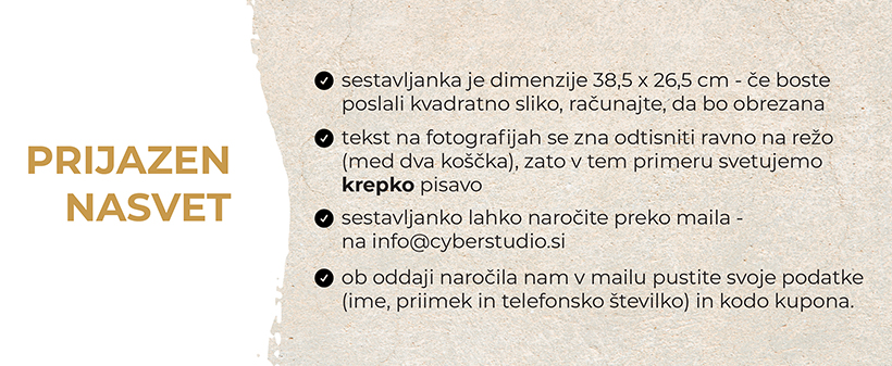 Cyber Print Shop: puzzle s fotografijo po želji - Kuponko.si