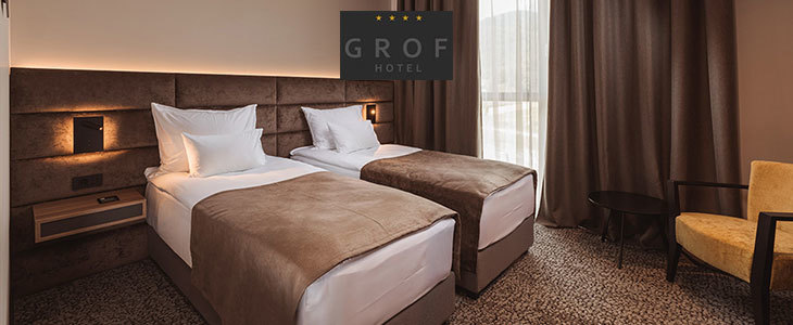 Hotel Grof 4*, Vransko: 2x nočitev z zajtrkom, savna - Kuponko.si