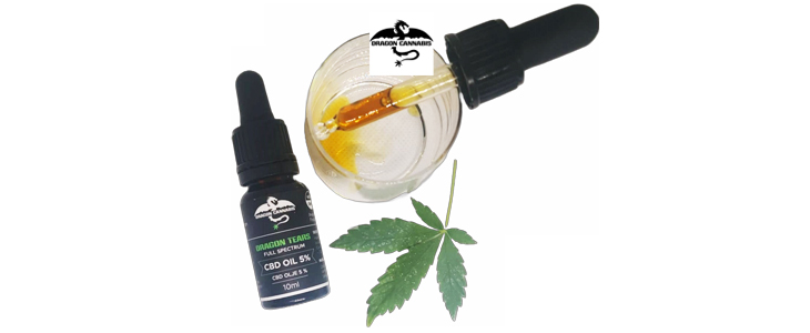 CBD olje 5% DRAGON TEARS (10 ml) - Kuponko.si