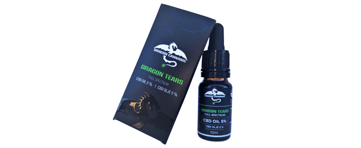CBD olje 5% DRAGON TEARS (10 ml) - Kuponko.si