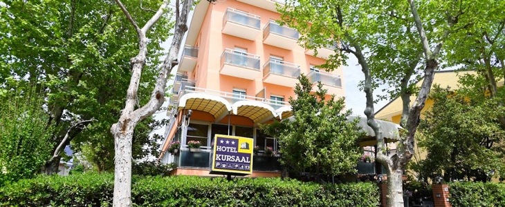 Hotel Kursaal 3*, Rimini počitnice v Italiji - Kuponko.si