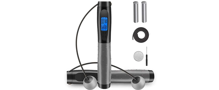 Digitalna kolebnica za vadbo SkippingRope - Kuponko.si