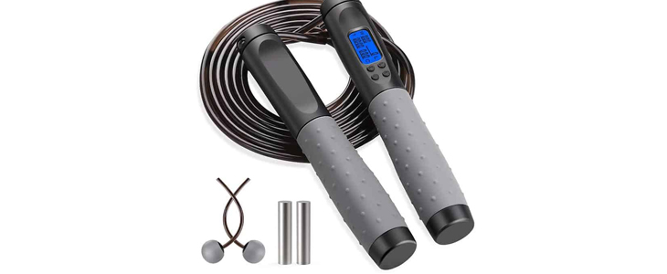 Digitalna kolebnica za vadbo SkippingRope - Kuponko.si