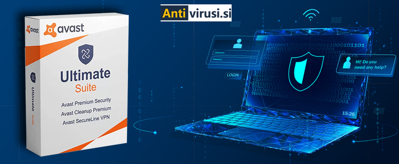 Licenčni antivirusni program AVAST Ultimate 2023 - Kuponko.si