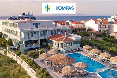 Hotel Kokkari Beach*** otok Samos, Grčija