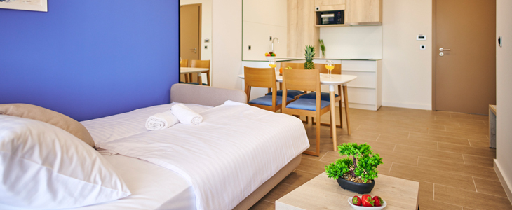 Arancini Residence 4* v Vodicah, najem apartmaja - Kuponko.si