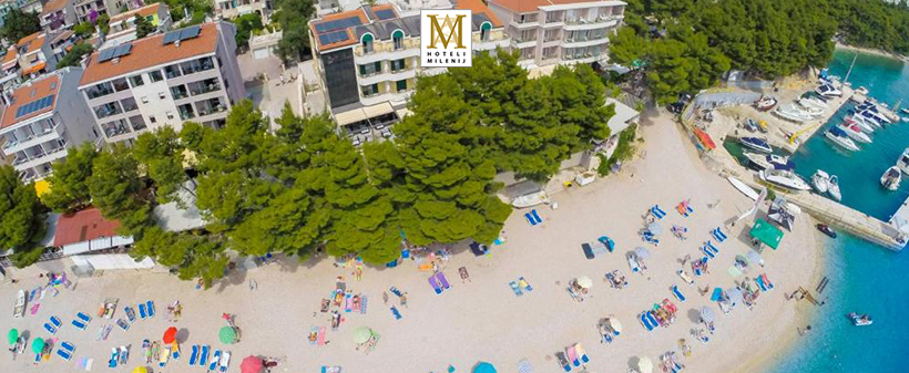 Hotel Milenij 4*, Makarska: hotel na plaži - Kuponko.si