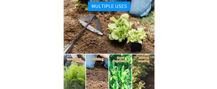 Unikatno oblikovana motika PickGarden - Kuponko.si