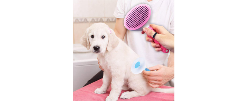 Samočistilna krtača Furless, roza barva - Kuponko.si