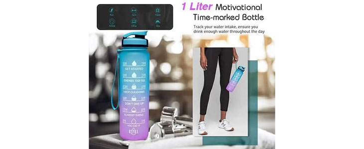 MotivationalBottle, flaška za vodo  - Kuponko.si