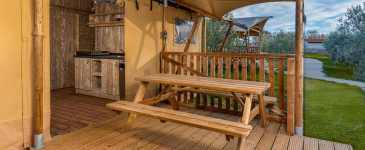 Resort Papafigo, Vodnjan: najem glamping šotora - Kuponko.si