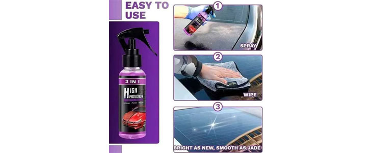 NanoSpray, 3v1 zaščitni sprej za avto - Kuponko.si