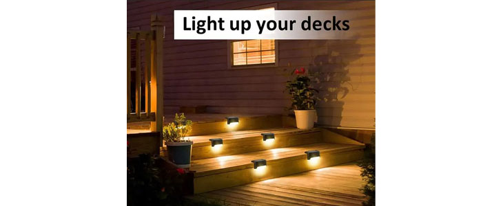 PatioLights, 4-delni komplet vodoodpornih LED solarnih  - Kuponko.si