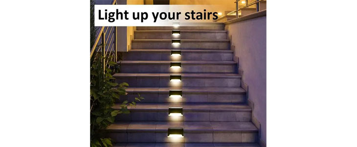 PatioLights, 4-delni komplet vodoodpornih LED solarnih  - Kuponko.si