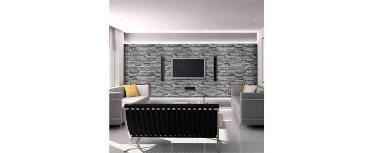 GreyBricks, samolepilne nalepke s 3D izgledom opeke - Kuponko.si