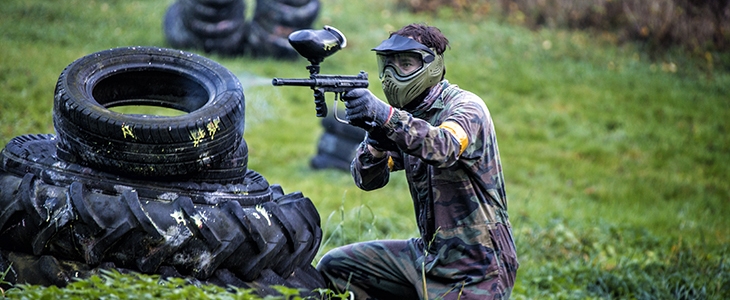  Paintball v naravi z opremo, Aborigin - Kuponko.si