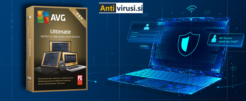 Licenčni antivirusni program AVG Ultimate 2023 - Kuponko.si