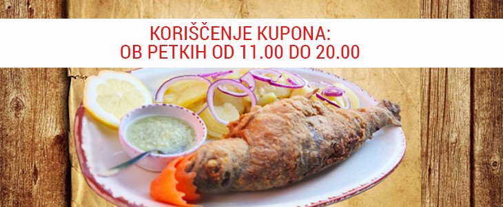 Zelena dolina: ocvrta postrv s krompirjevo solato - Kuponko.si