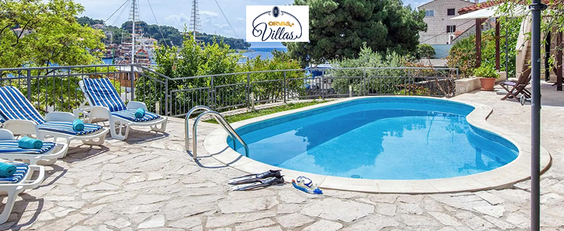 Villa Bonaca 3*, Sumartin, Brač: vila z bazenom - Kuponko.si