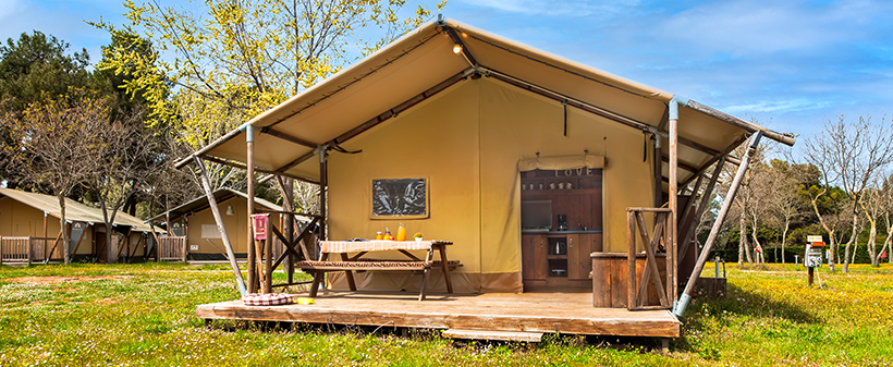 Bi Village, Glamping Lavanda: glamping šotor - Kuponko.si