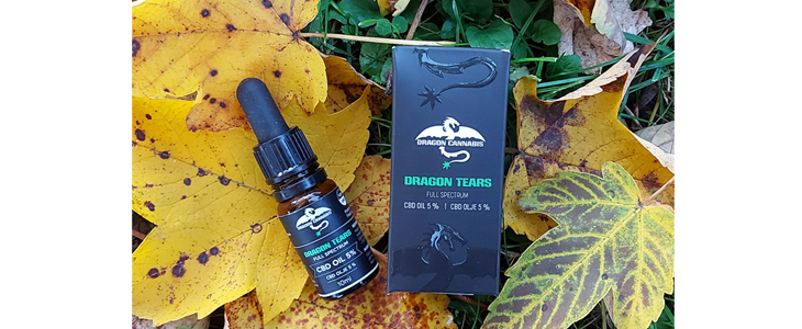 CBD olje 5% DRAGON TEARS (10 ml) - Kuponko.si