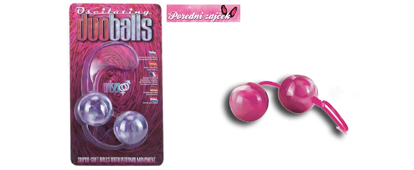 Nihajoče vaginalne kroglice Duo Balls - Kuponko.si