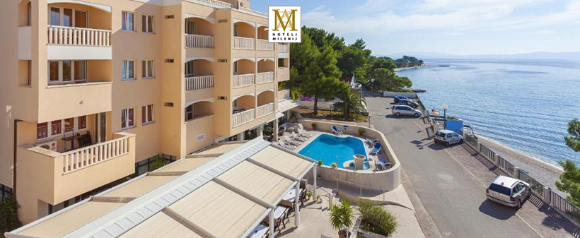 Aparthotel Milenij 4*, Baška Voda: oddih v apartmaju - Kuponko.si