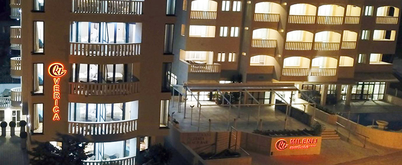 Aparthotel Milenij 4*, Baška Voda: oddih v apartmaju - Kuponko.si