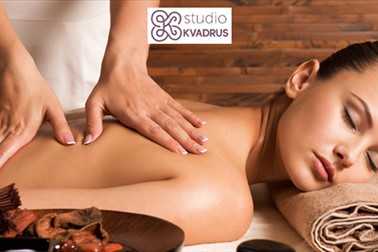 Studio Kvadrus: masaža po izbiri, 60 minut