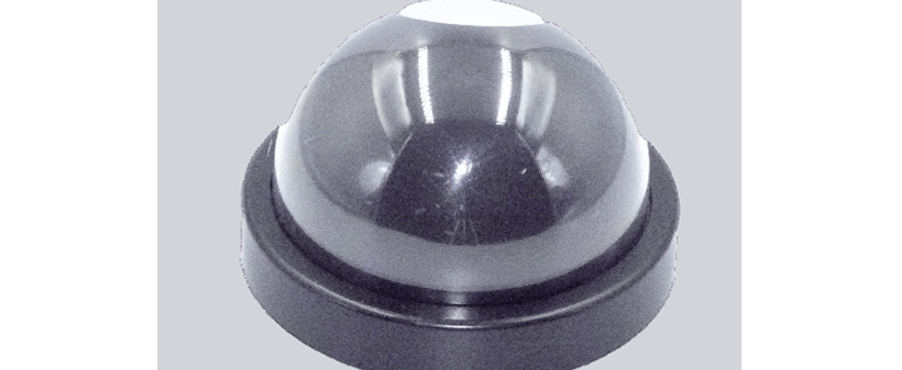 Črna lažna kamera z LED-dome in kupolo - Kuponko.si