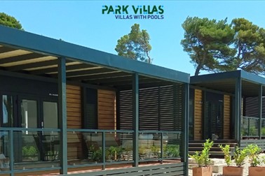 Park villas; deluxe kamping vila
