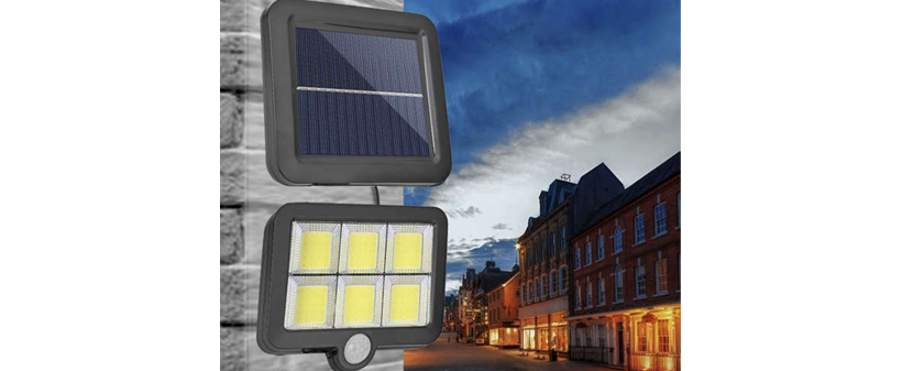 Solarna svetilka s senzorjem gibanja - Kuponko.si