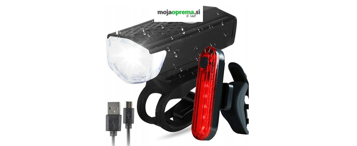 Kolesarska LED luč z USB napajanjem - Kuponko.si