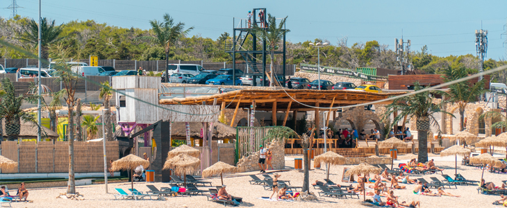 Noa Zipline: spust zipline, Pag, plaža Zrće - Kuponko.si