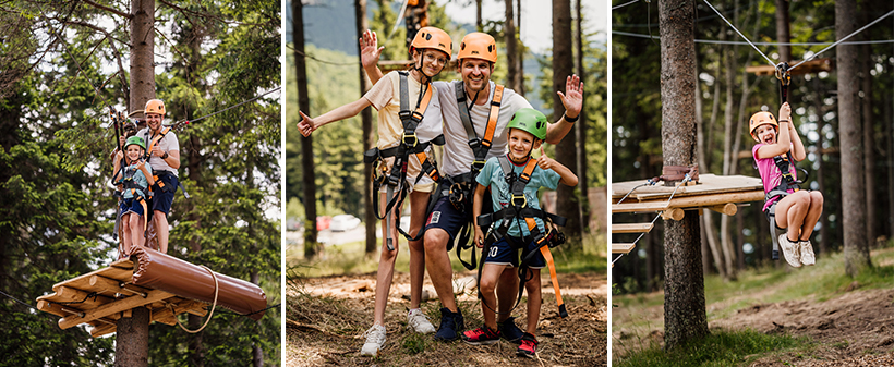 Holcerčkov adrenalinski park Kope: vstopnica z malico - Kuponko.si