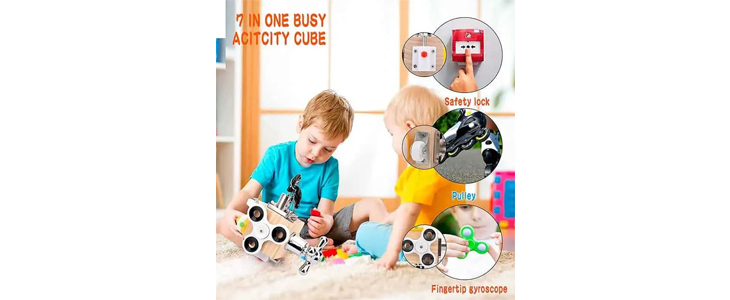 BusyCube, didaktična igrača 7v1 - Kuponko.si