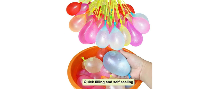 WaterBalloons, 111-delni set vodnih balonov - Kuponko.si