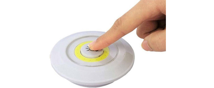 3x brezžična svetilka LED COB, daljinsko upravljanje - Kuponko.si
