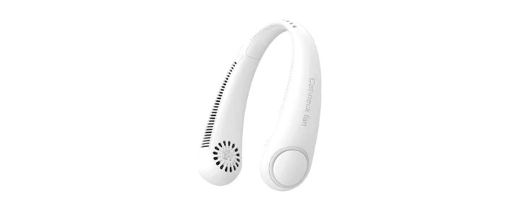 NeckFan, prenosni ventilator za okoli vratu - Kuponko.si