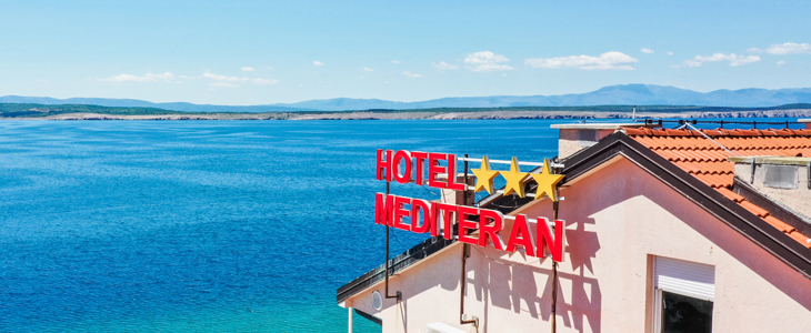 Hotel Mediteran 3*, Cirkvenica: oddih za 2, polpenzion - Kuponko.si