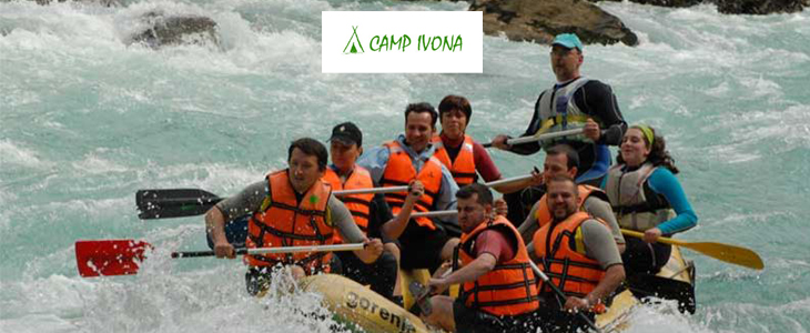 Rafting kamp Ivona: 3 dnevna pustolovščina z raftingom - Kuponko.si