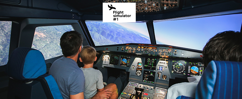 Flight simulator #1, let v letalskem simulatorju - Kuponko.si