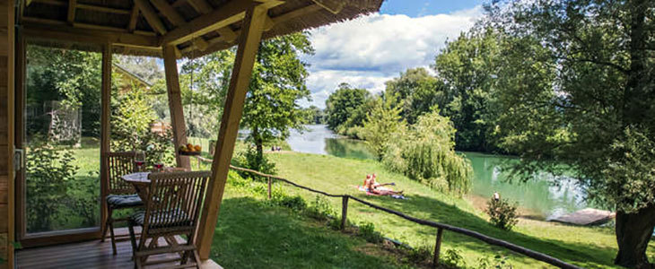 Keltski glamping ob Kolpi: wellness oddih - Kuponko.si