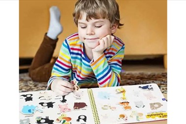 Tiha knjiga, QuietBook, živali, igrača Tiha knjiga, QuietBook, živali, igrača